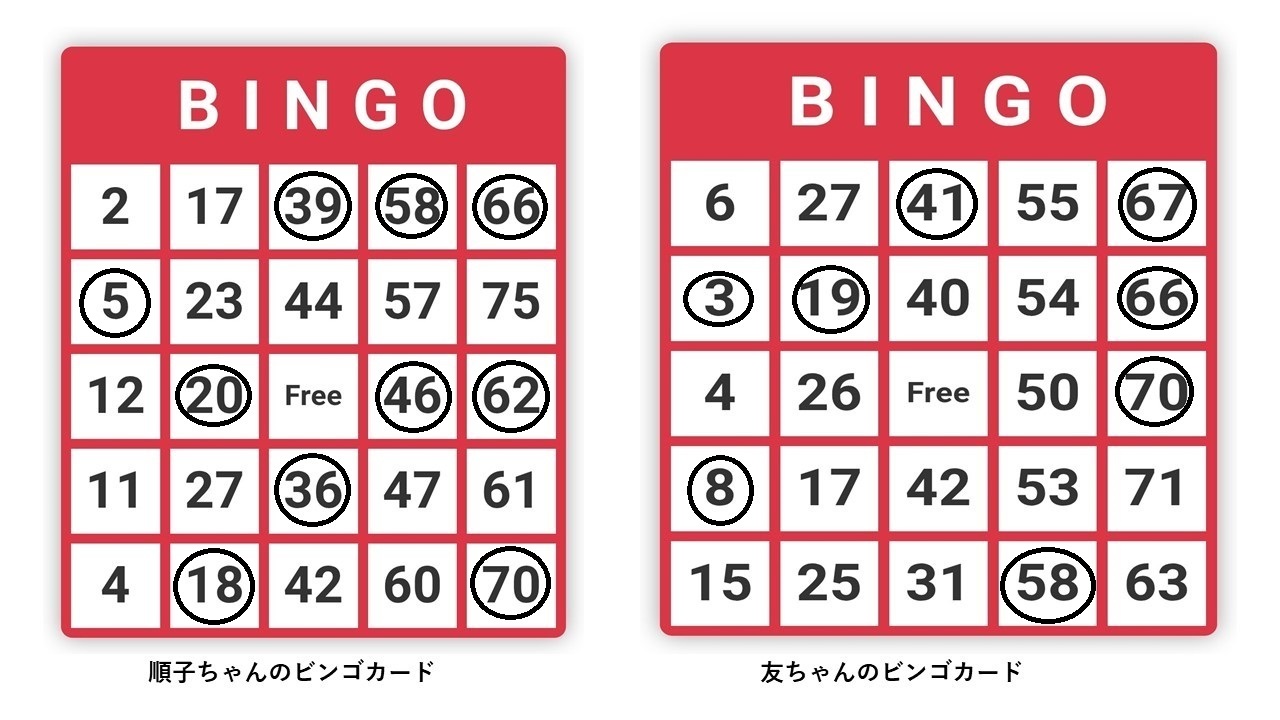 ビンゴカードその１６